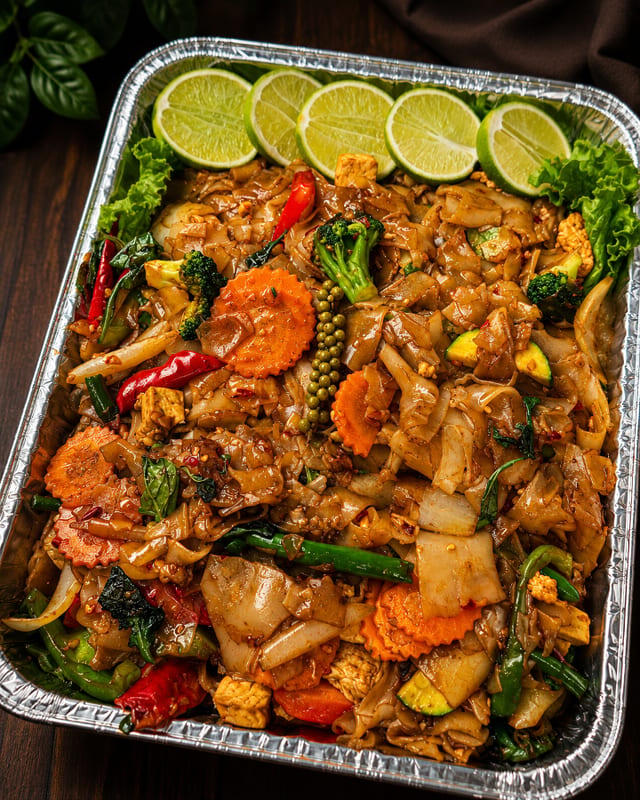 Pad Kee Mao Noodle (catering).