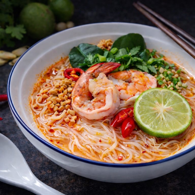 Delicious Tom Yum Noodle