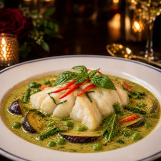 Thai Emerald Sea Bass Curry🌶️
