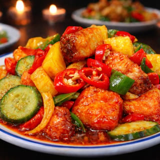 Sweet & Sour Salmon🫑
